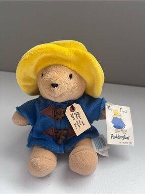 Vintage Eden Toys My First Paddington Bear Plush New with Tags